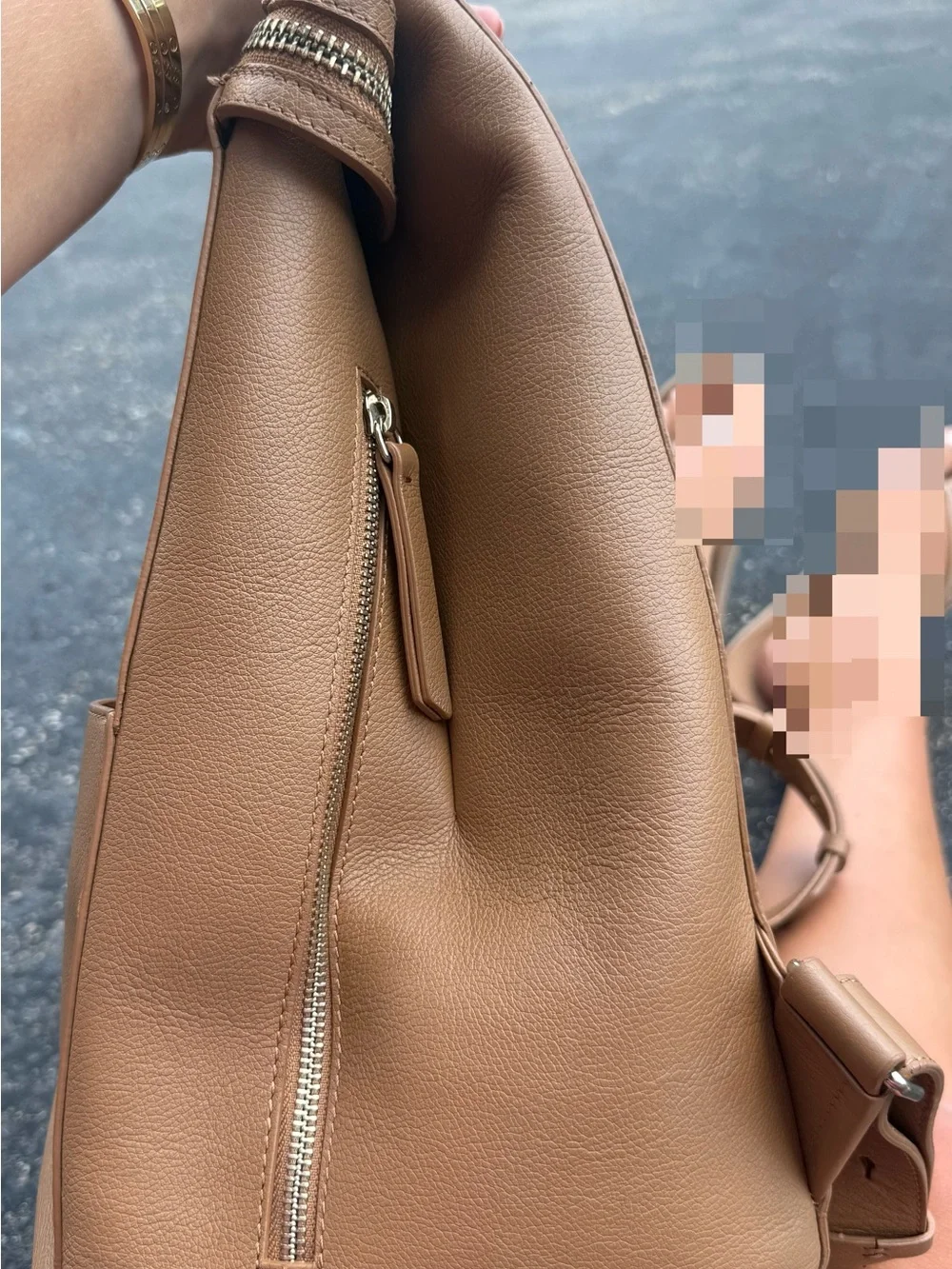 Mina Baie structured brown